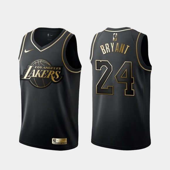 black and gold kobe shirt